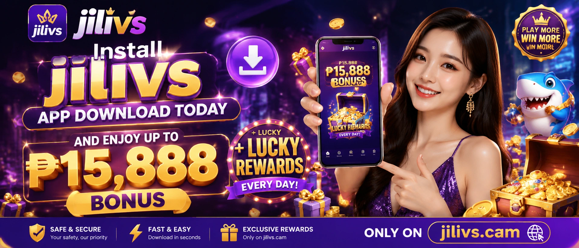JILIVS banner para sa mabilis na mobile-first gaming notes