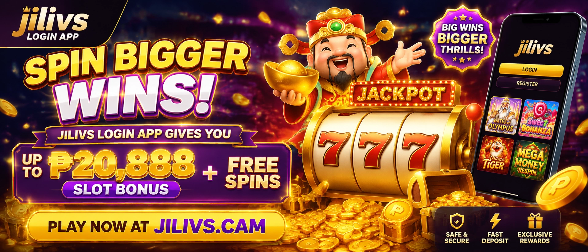 JILIVS Slots Machine Guide For Smart Spins 1 JILIVS Slots Machine main visual
